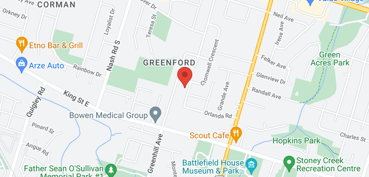 map of 6 Garland Place S